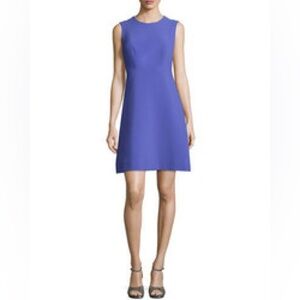 Kate Spade The Sicily Ponte Dress in Royal Blue, size 2